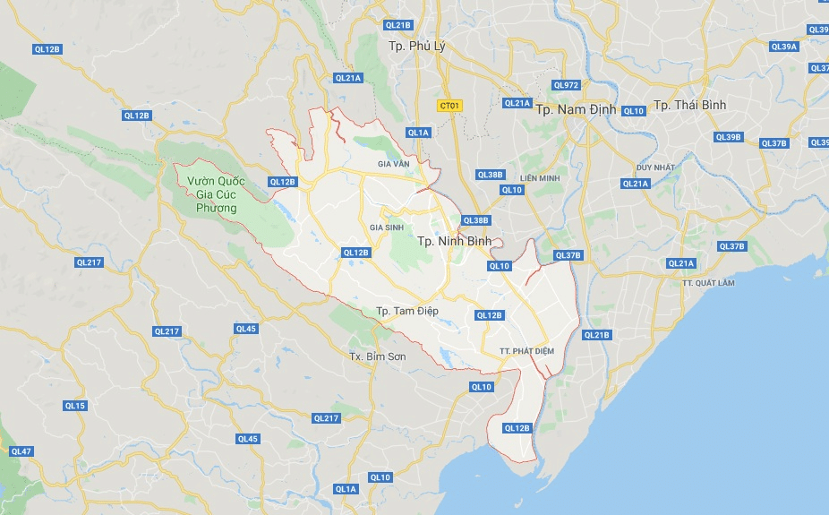 Tỉnh Ninh Bình ở đâu, vùng nào và danh sách các huyện, thành phố