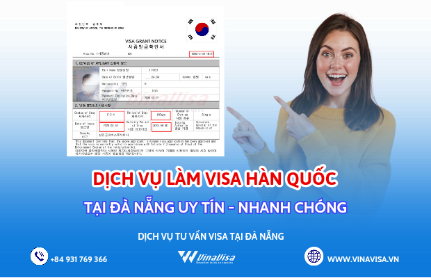 Dịch vụ xin visa Hàn Quốc tại Đà Nẵng, nhanh chóng và uy tín
